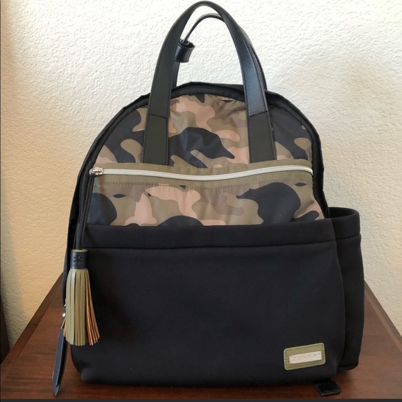 skip hop nolita neoprene diaper backpack